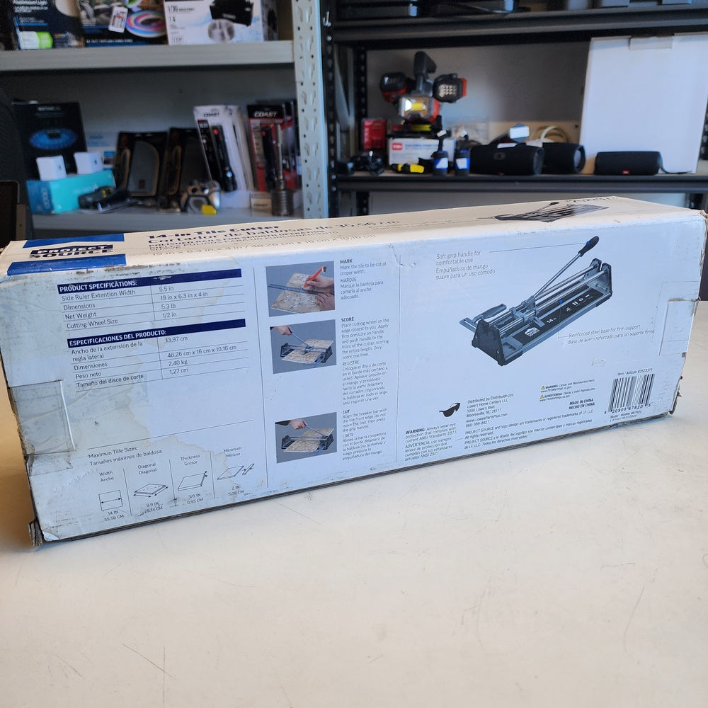 14-in Tile cutter project source 14-in Tile cutter project source